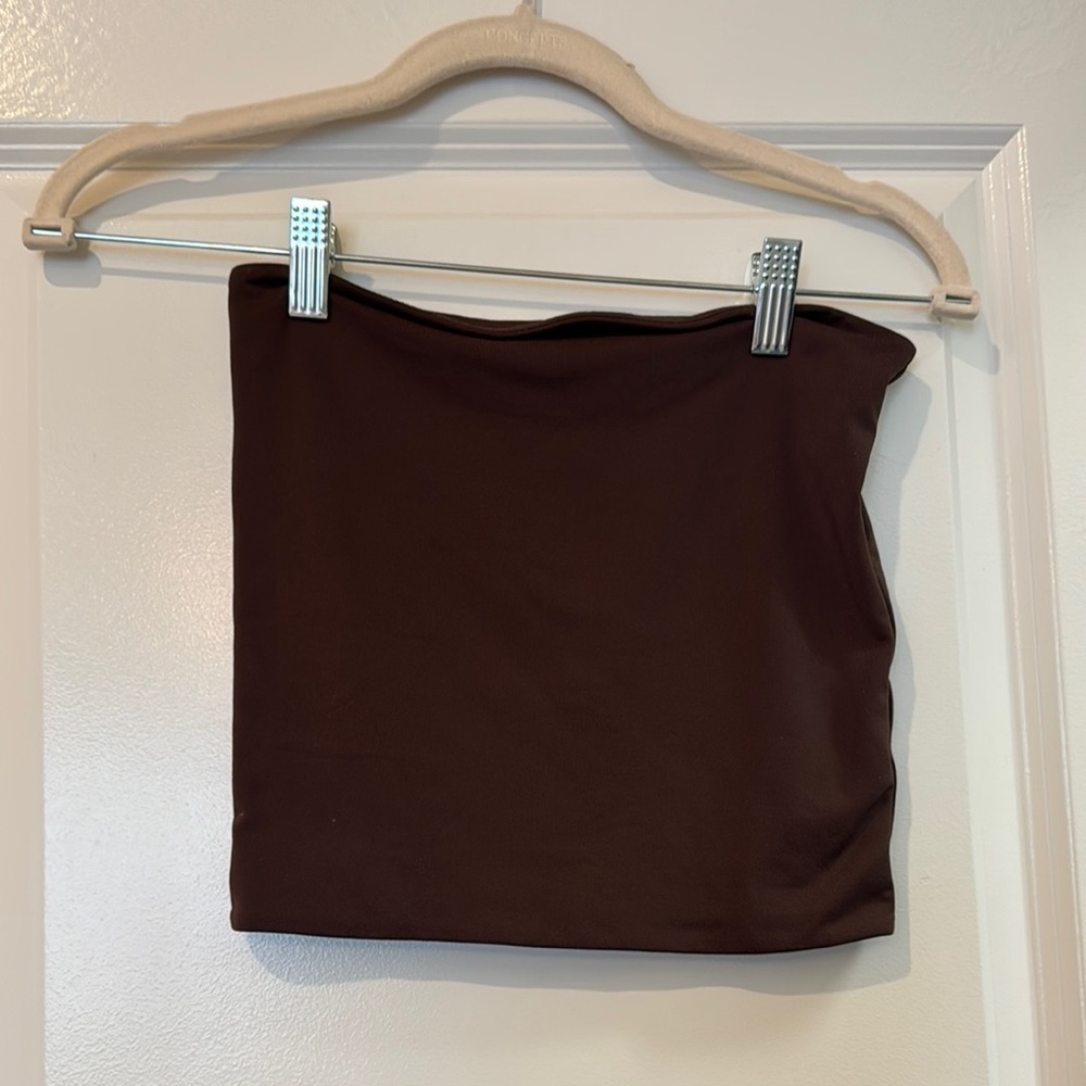 Brown Tube Top